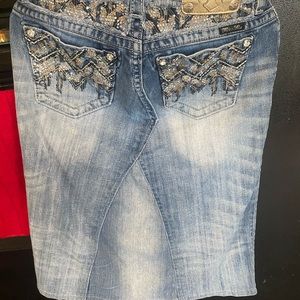 Miss Me Jean skirt